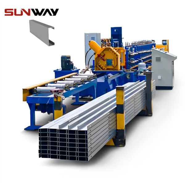 ⁦PV Mounting Bracket C Shape Profile Roll Forming Machine⁩ - الصورة ⁦2⁩